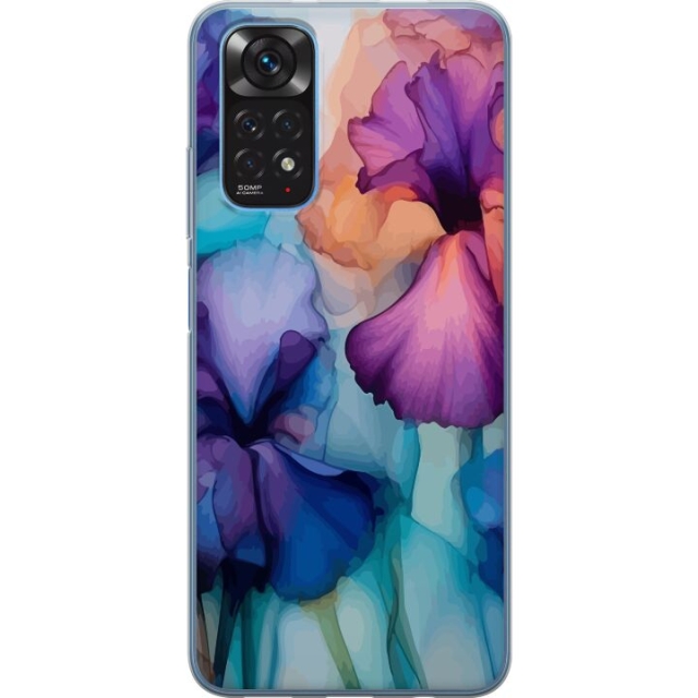 Mobilcover til Xiaomi Redmi Note 11S med Magiske blomster motiv
