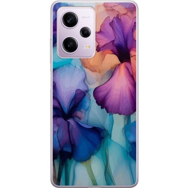 Mobilcover til Xiaomi Redmi Note 12 Pro med Magiske blomster motiv