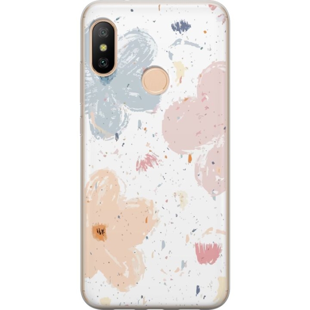 Mobilcover til Xiaomi Redmi 6 Pro med Blomster motiv