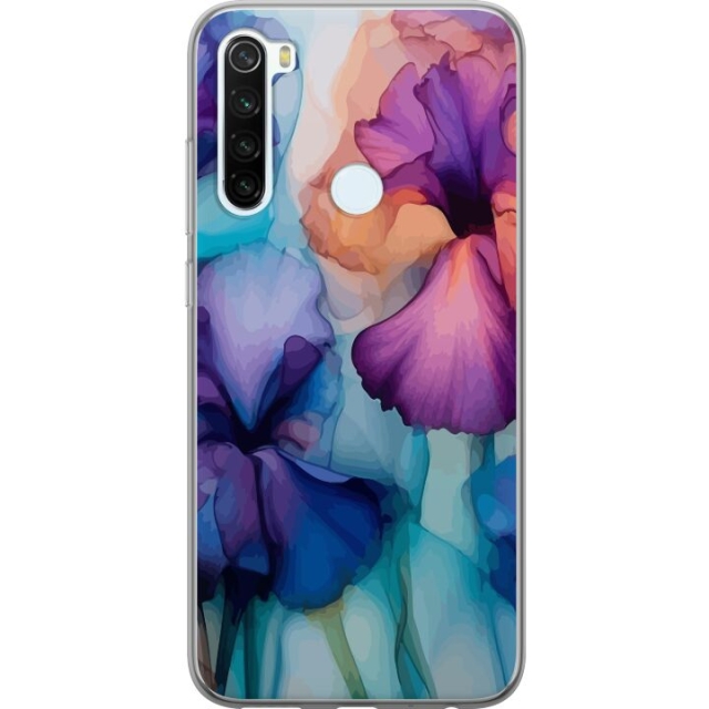 Mobilcover til Xiaomi Redmi Note 8 med Magiske blomster motiv