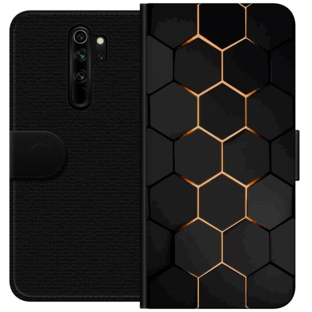 Tegnebogsetui til Xiaomi Redmi Note 8 Pro  med Luksuriøst Mønster motiv