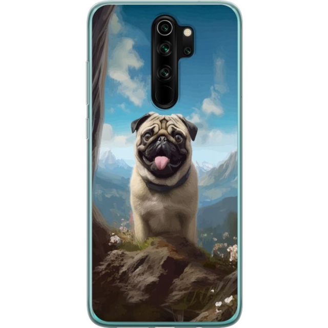 Mobilcover til Xiaomi Redmi Note 8 Pro  med Glad Hund motiv