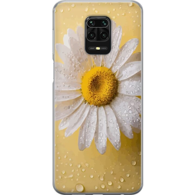 Mobilcover til Xiaomi Redmi Note 9S med Porcelænsblomst motiv