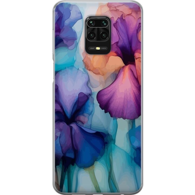 Mobilcover til Xiaomi Redmi Note 9S med Magiske blomster motiv