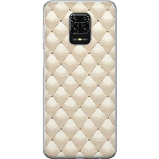 Mobilcover til Xiaomi Redmi Note 9S med Guldglans motiv