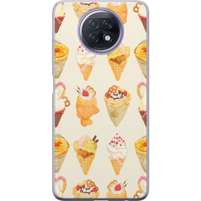 Mobilcover til Xiaomi Redmi Note 9T med Glasagtigt motiv