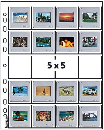 Hama Diaslomme Pro 5X5/20 2,3mm 25 stk. til Dias i ramme