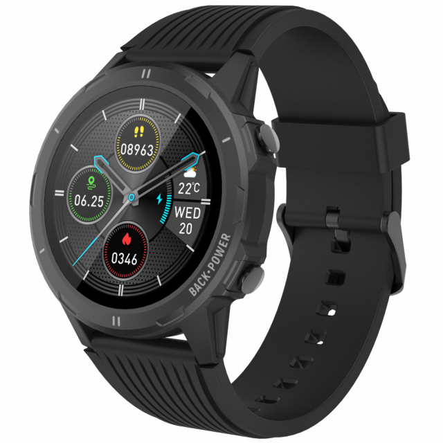 Denver Bluetooth Smart Watch med pulssensor, Svart