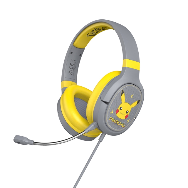 Pokémon Pikachu Gaming-Headset, Over Ear, Bom-mikrofon