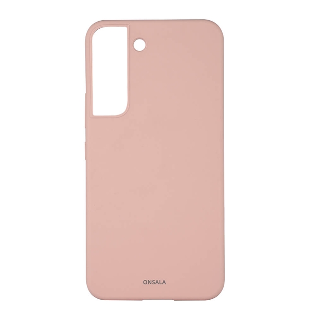 Onsala Mobilcover Silikone Sand Pink - Samsung S22