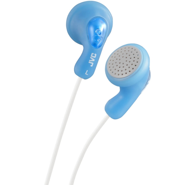 JVC Hovedtelefon F14 Gumy In-Ear Blå