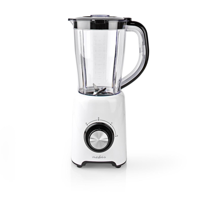 Nedis Blender | 800 W | 1.5 l | Plast | 2-hastighedsindstilling | Hvid