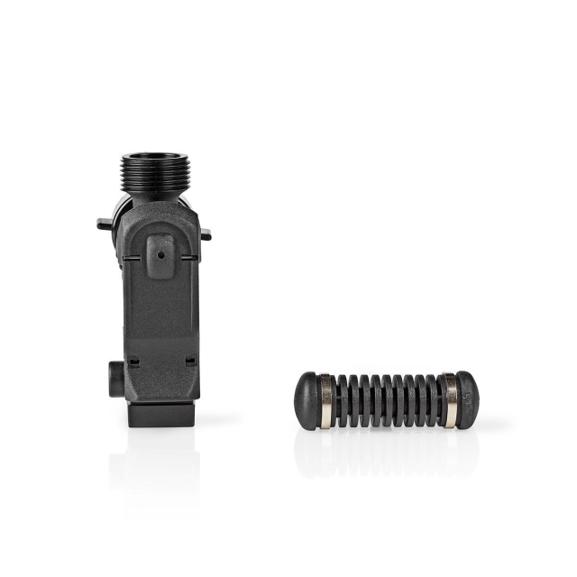 Nedis Elektronisk Aqua Stop | 3/4" Ydre tråd | 3/4" indertråd | Egnet: Dishwasher / Washing Machine | Sort