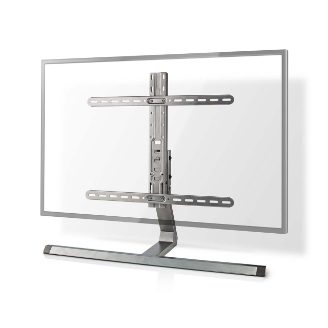 Nedis Fuld Motion TV Stand | 37 - 75 " | Maksimal vægt: 40 kg | Vipbar | Kan drejes | Justerbare forudfastsatte højder | Aluminium / Stål | Grå