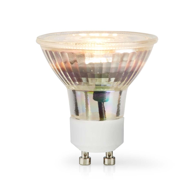 Nedis LED Pære GU10 | Spot | 4.5 W | 345 lm | 2700 K | Dæmpbar | Varm Hvid | Retro stil | 1 stk