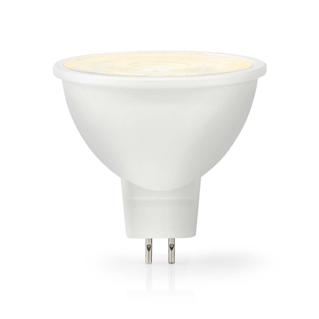 Nedis LED pære GU5.3 | Spot | 5.8 W | 450 lm | 2700 K | Varm Hvid | Klart | Antal lamper i emballagen: 1 stk