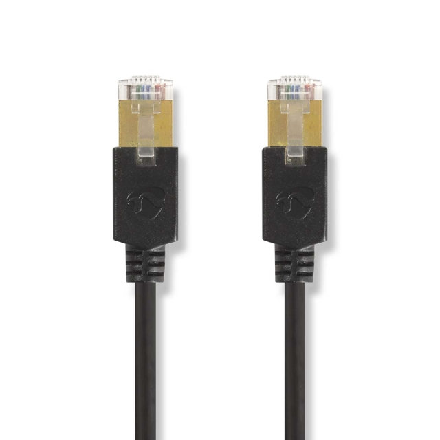 Nedis Kat 6 kabel | RJ45 Han | RJ45 Han | F/UTP | 3.00 m | Runde | LSZH / PVC | Antracit | Window Box