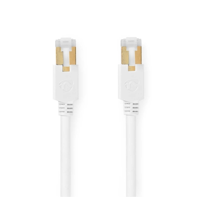 Nedis Kat 6 kabel | RJ45 Han | RJ45 Han | S/FTP | 2.00 m | Indendørs | Runde | LSZH | Hvid | Box