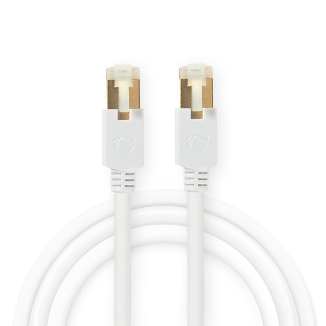 Nedis Kat 6 kabel | RJ45 Han | RJ45 Han | F/UTP | 10.0 m | Runde | LSZH / PVC | Hvid | Window Box