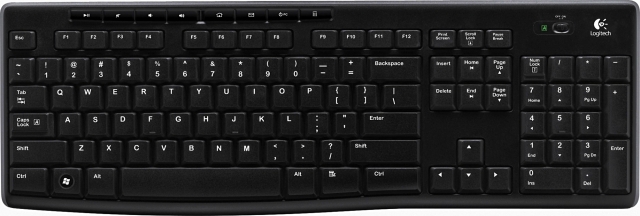 Logitech Wireless Keyboard K270 - Trådløst tastatur med nordisk layo