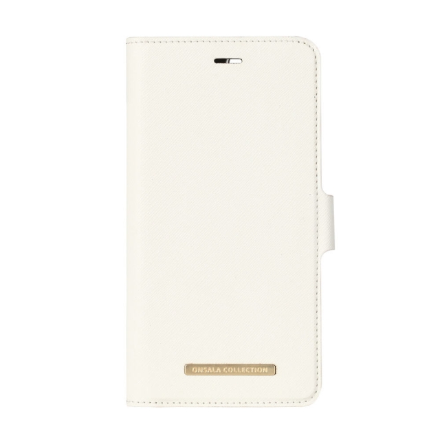 Onsala COLLECTION Wallet Saffiano White iPhone 6/7/8 PLUS