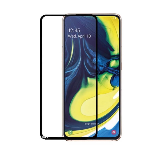 Gear Skærmbeskyttelse Hærdet Glas 3D Platinum Curved Black Frame - Samsung A71/A81/Note 10 Lite