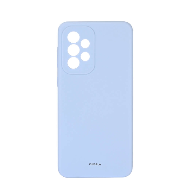 Onsala Mobilcover Silikone Light Blue - Samsung A03