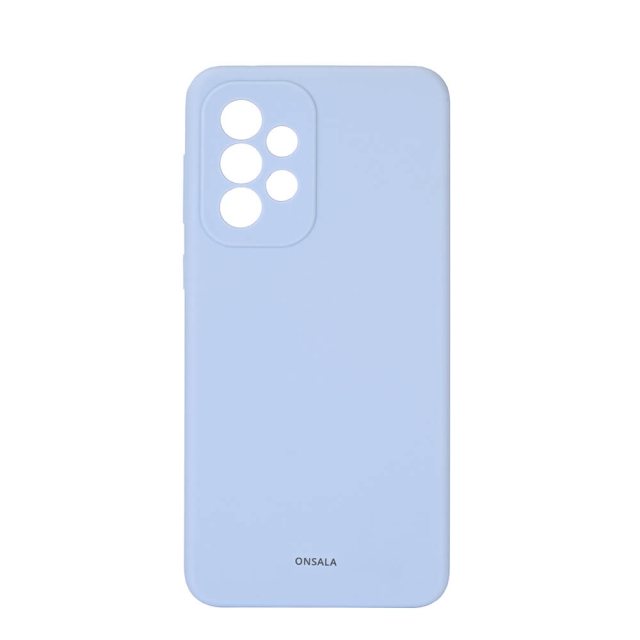 Onsala Mobilcover Silikone Light Blue - Samsung A33