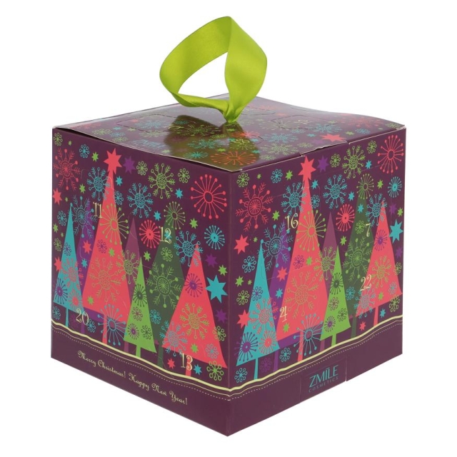 Zmile Cosmetics Advent Calendar Cube Christmas Trees