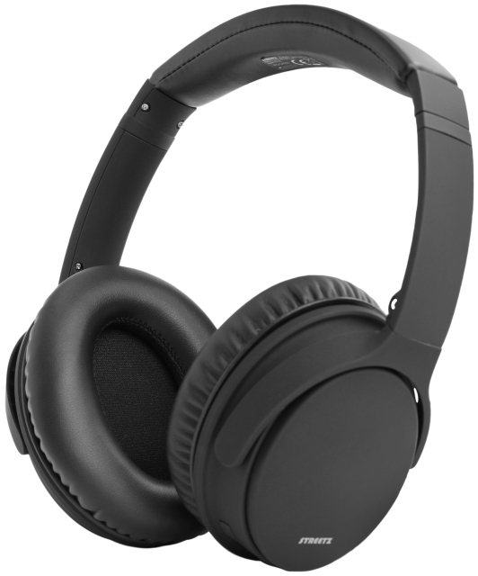 STREETZ Bluetooth noise cancelling headphones, microphone, buttons