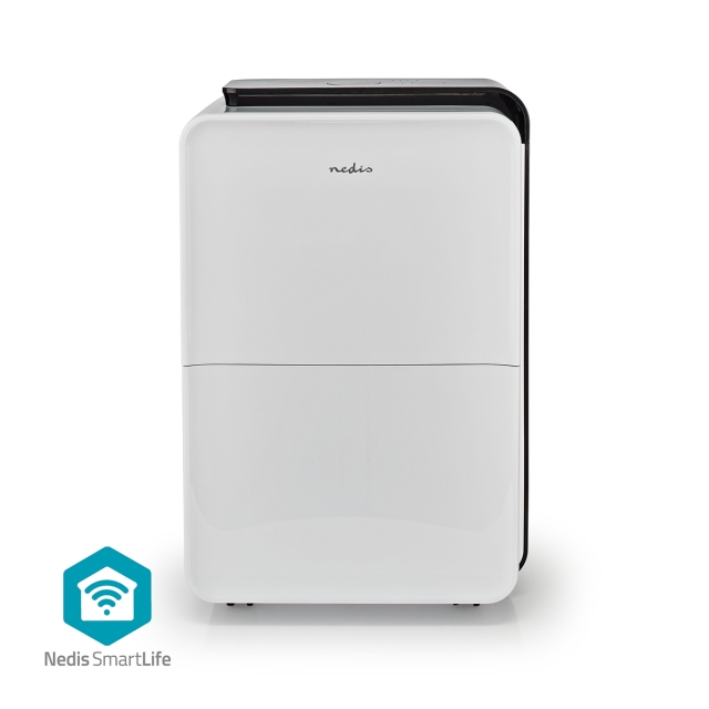 Nedis SmartLife Affugter | Wi-Fi | 30 l/Dag | Affugtning / Kontinuerlig / Tørt vasketøj / Ventilation | Android™ / IOS | Justerbar hygrostat | 210 m³/h
