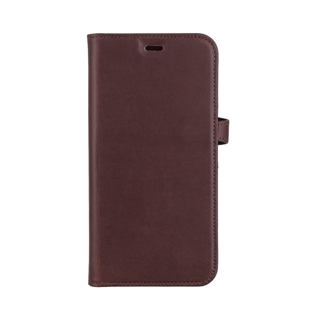 Buffalo 2in1 Wallet Leather 3 card iPhone 14 Plus Brown