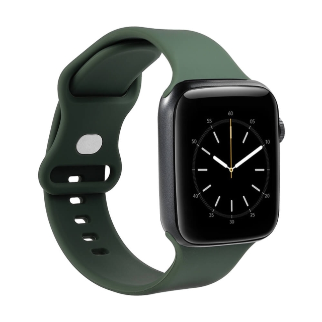 Gear Watcharmbånd Silikone OLIVEN GRØN Apple Watch 38/40/41mm