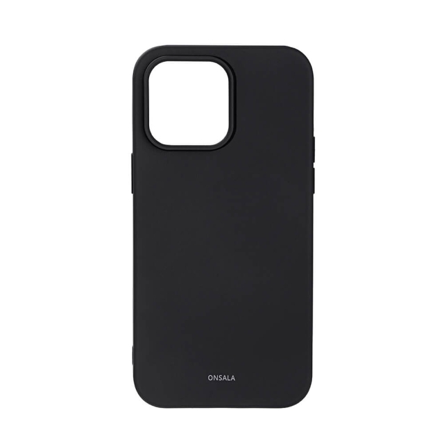Onsala Mobilcover Silikone Black - iPhone 14 Pro Max