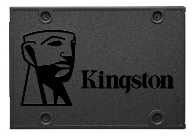 Kingston 2.5" SSD A400, 480 GB, SATA3 6Gb/s, sort