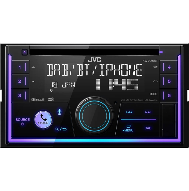JVC Bil HiFi KW-DB95BT