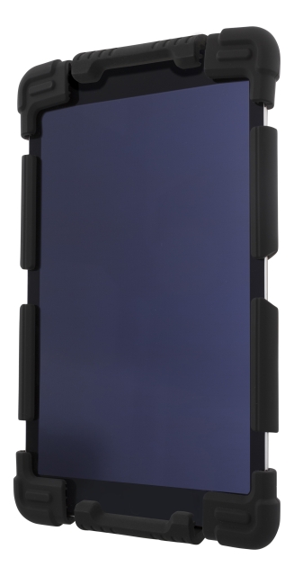 DELTACO cover i silikone til 7,8 tommer tablets, stander, sort