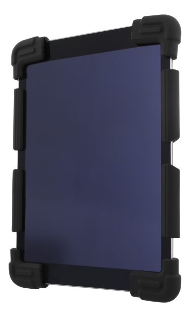 DELTACO cover i silikone til 9-11,6 tommer tablets, tripods, sort