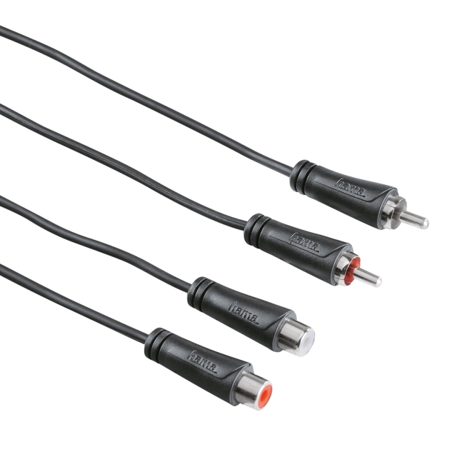 Hama Audio Forlængerkabel 2 Phono-2 Phono 1,5m ST