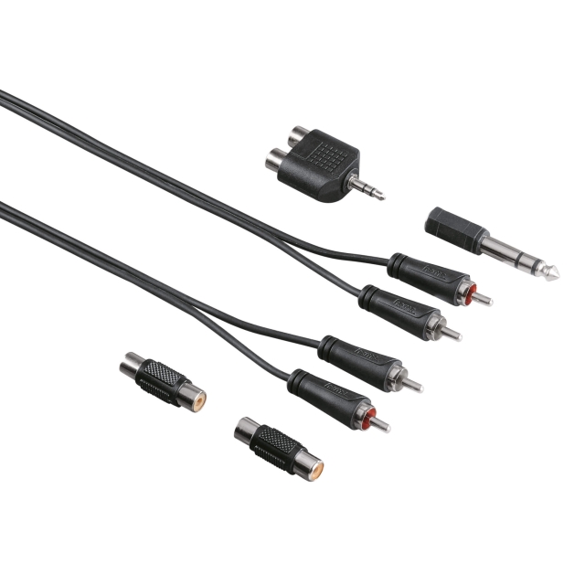 Hama Kabel Audio KIT Phono/Jack 2,5m