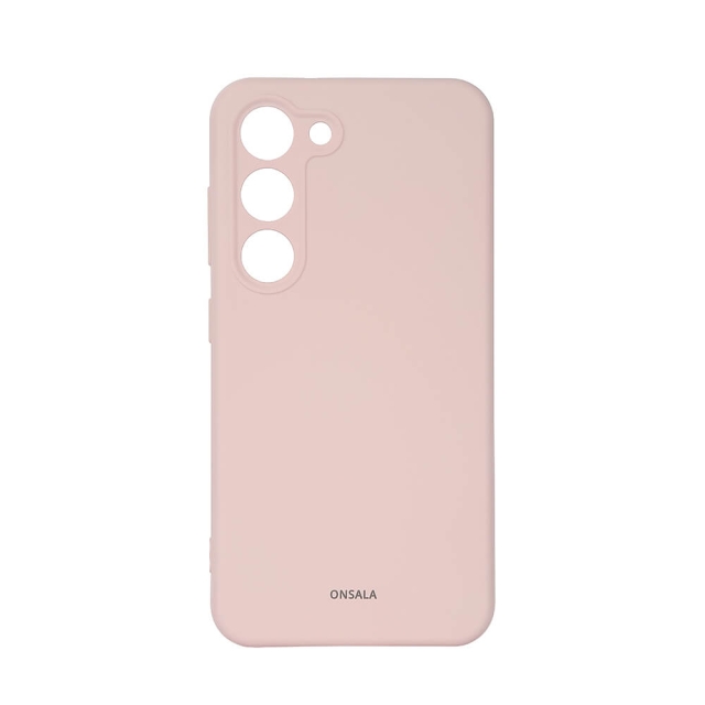 Onsala Mobilcover Silikone Chalk Pink - Samsung S23 5G