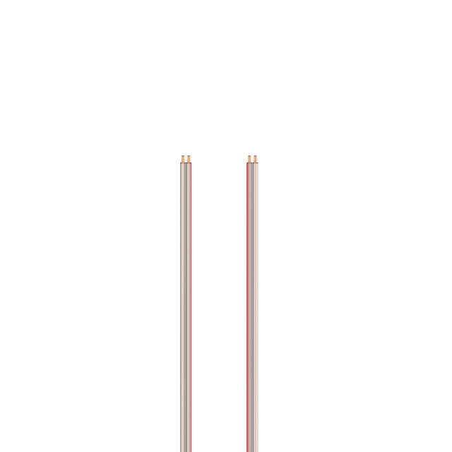 Hama Højttalerkabel 2x0.75mm2 Transparent 10m