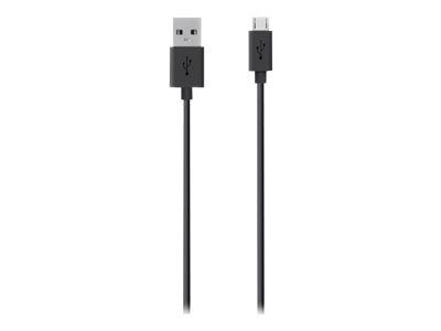 Belkin Micro-USB kabel 2m, Svart