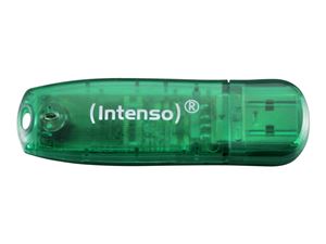 Intenso USB Drive 2.0 8GB Grön