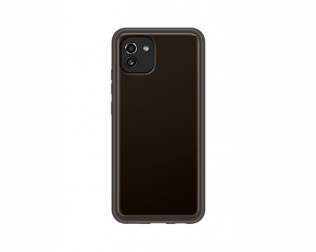 Samsung Soft Clear Cover Galaxy A03 Black