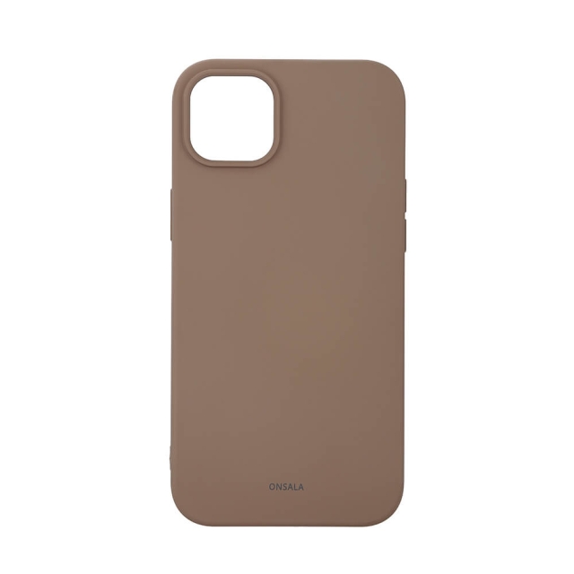 Onsala Backcover Silicone iPhone 14 Plus 6,7" Summer Sand
