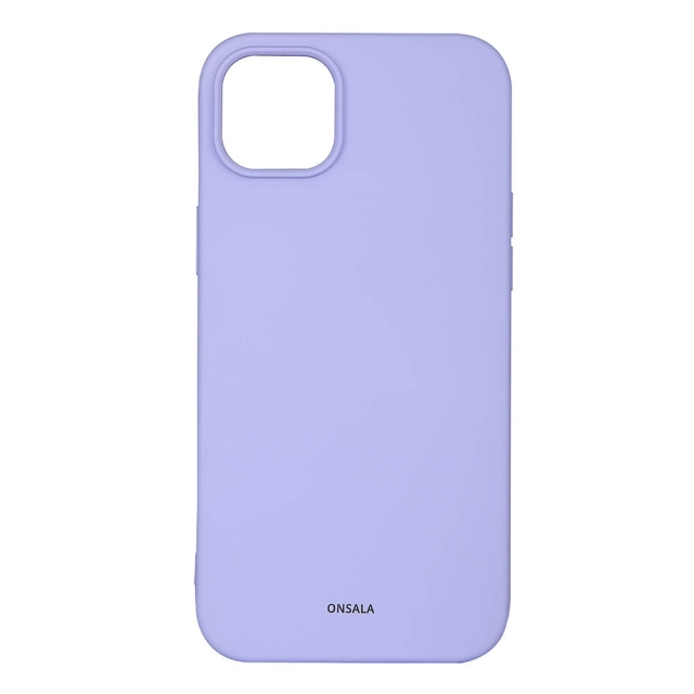 Onsala Backcover Silicone iPhone 14 Plus 6,7" Purple