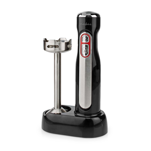 Nedis Hand Blender | 100 W | Hastighedsindstillinger: 1-hastighedsindstilling | Sort / Sølv