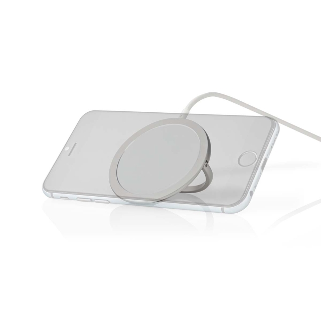 Nedis Trådløs oplader | Stand | 5 / 7.5 / 10 / 15 W | 1.0 / 1.1 / 1.67 / 2 A | Inkluderet kabel | USB Type-C™ | 1.00 m