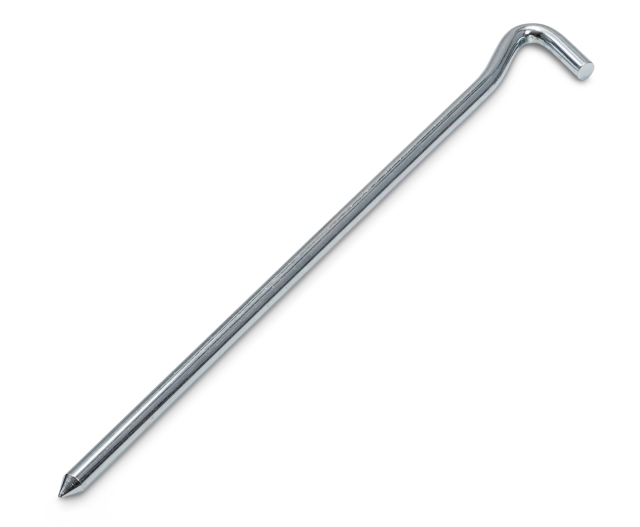Briv Tältpinne Metall Kraftig, 23 cm/6 mm, 5-pack